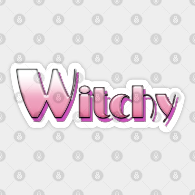 Witchy Sticker by Sinmara